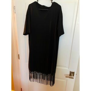 COPY - Zara Fringe midi Dress